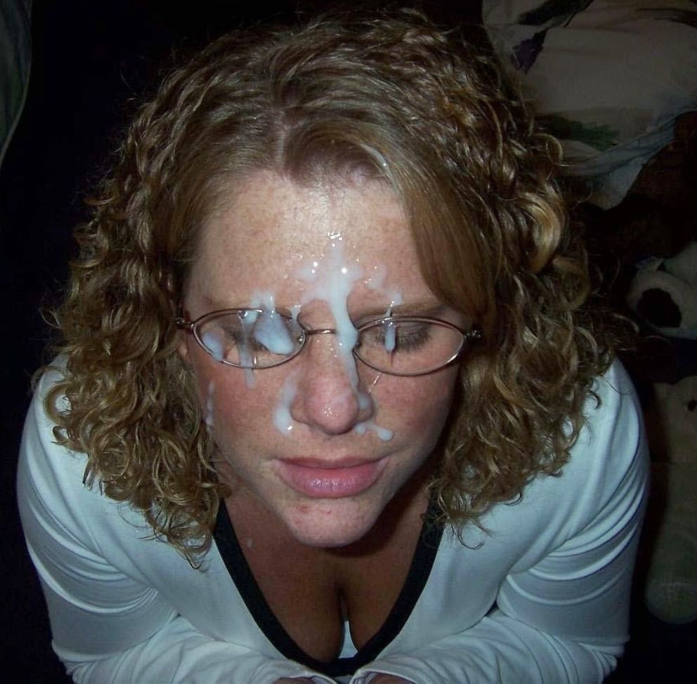 Homemade cum facial pic